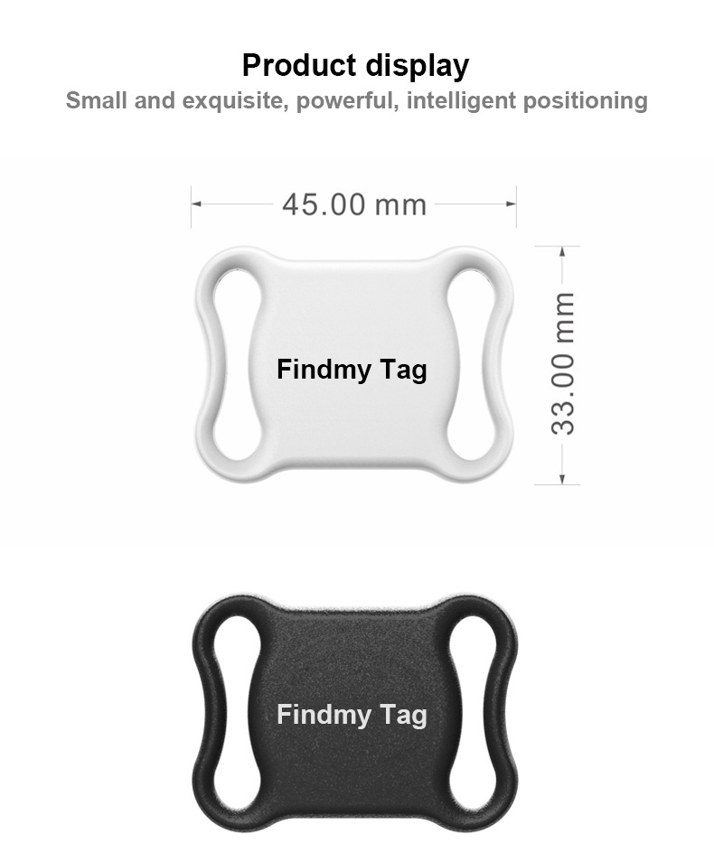 Bluetooth Global Tracker,JW1701,45*33*10mm,White/Black