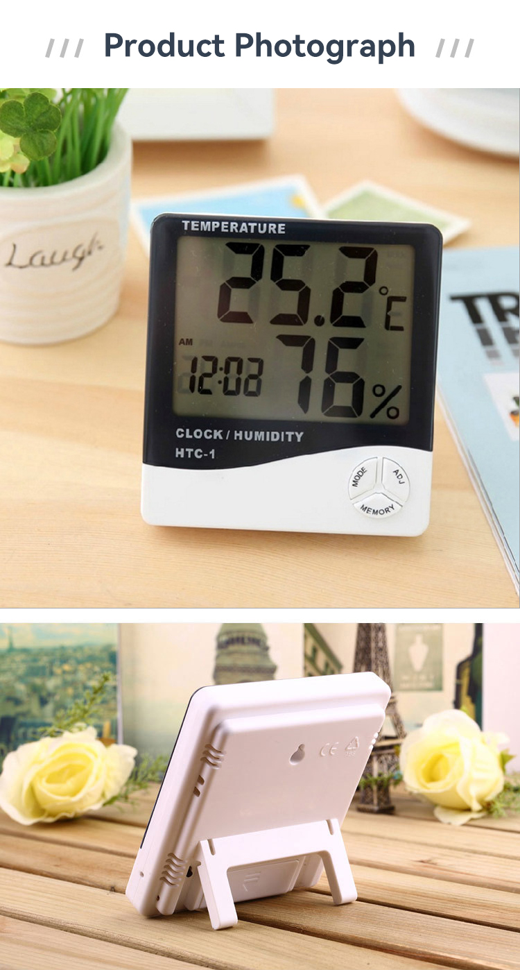 Indoor and outdoor temperature and humidity meter,JW1903,62*33*59cm,White