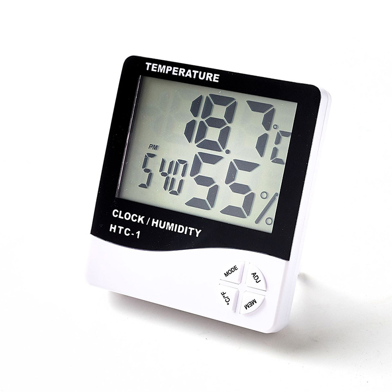 Indoor and outdoor temperature and humidity meter