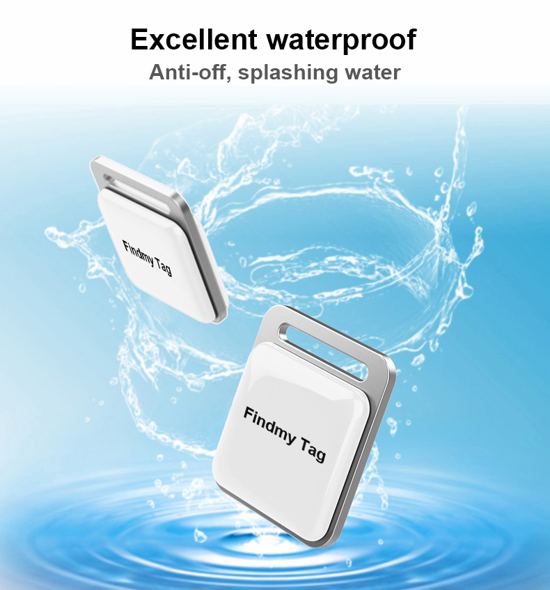 Bluetooth Global Tracker,JW1700,38*34*9mm,White/Black
