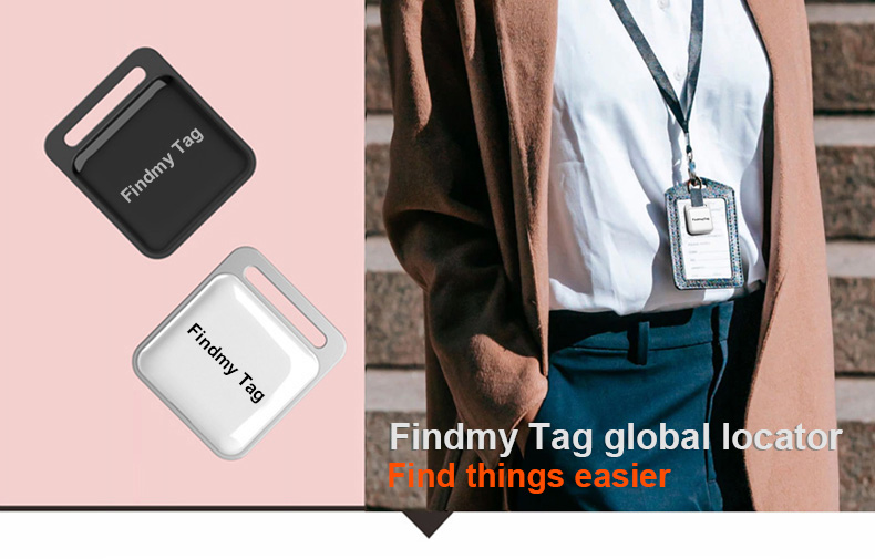 Bluetooth Global Tracker,JW1700,38*34*9mm,White/Black