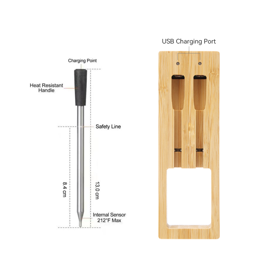 Wireless Smart Meat Thermometer