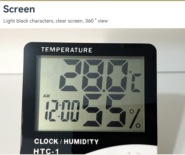 Indoor and outdoor temperature and humidity meter,JW1903,62*33*59cm,White
