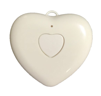iBeacon/Eddystone heart shape for children and lady,JW1403B,34*32mm,White