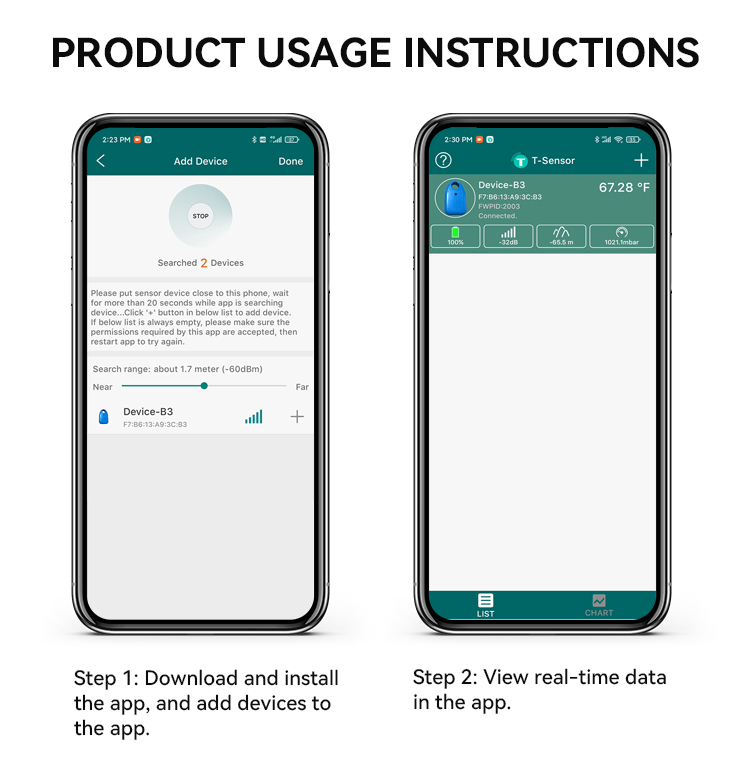 [HOT] Bluetooth Air pressure Altitude Sensor,JW1407PTA,Bluetooth 4.2,black/white/pink/blue