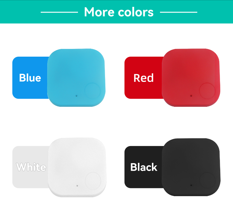 Key Finder,JW1405A,38*38*7mm,Blue/Red/White/Black