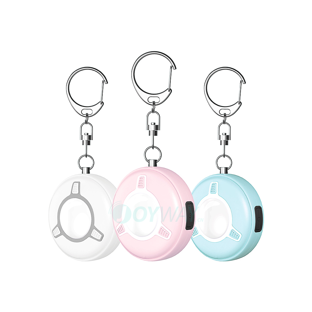 Personal Alarm,JW1508,56*51*22mm,White/Blue/Pink