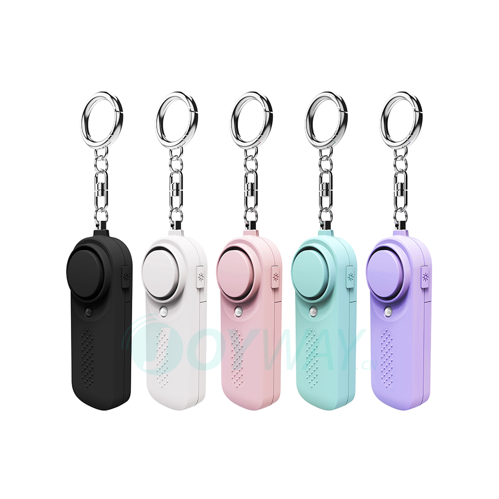 Personal Alarm,JW1507,88x31x20mm,Black/White/Blue/Pink/Purple